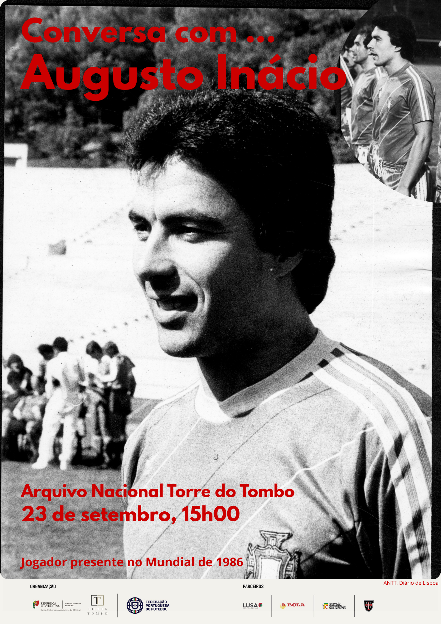 Conversa com ... Augusto Inácio | 23 de setembro, 15h00